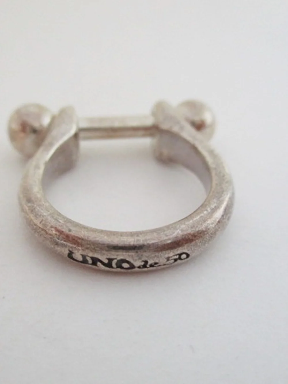UNO DE 50 - Silver Tone Ring - Picture 4 of 8